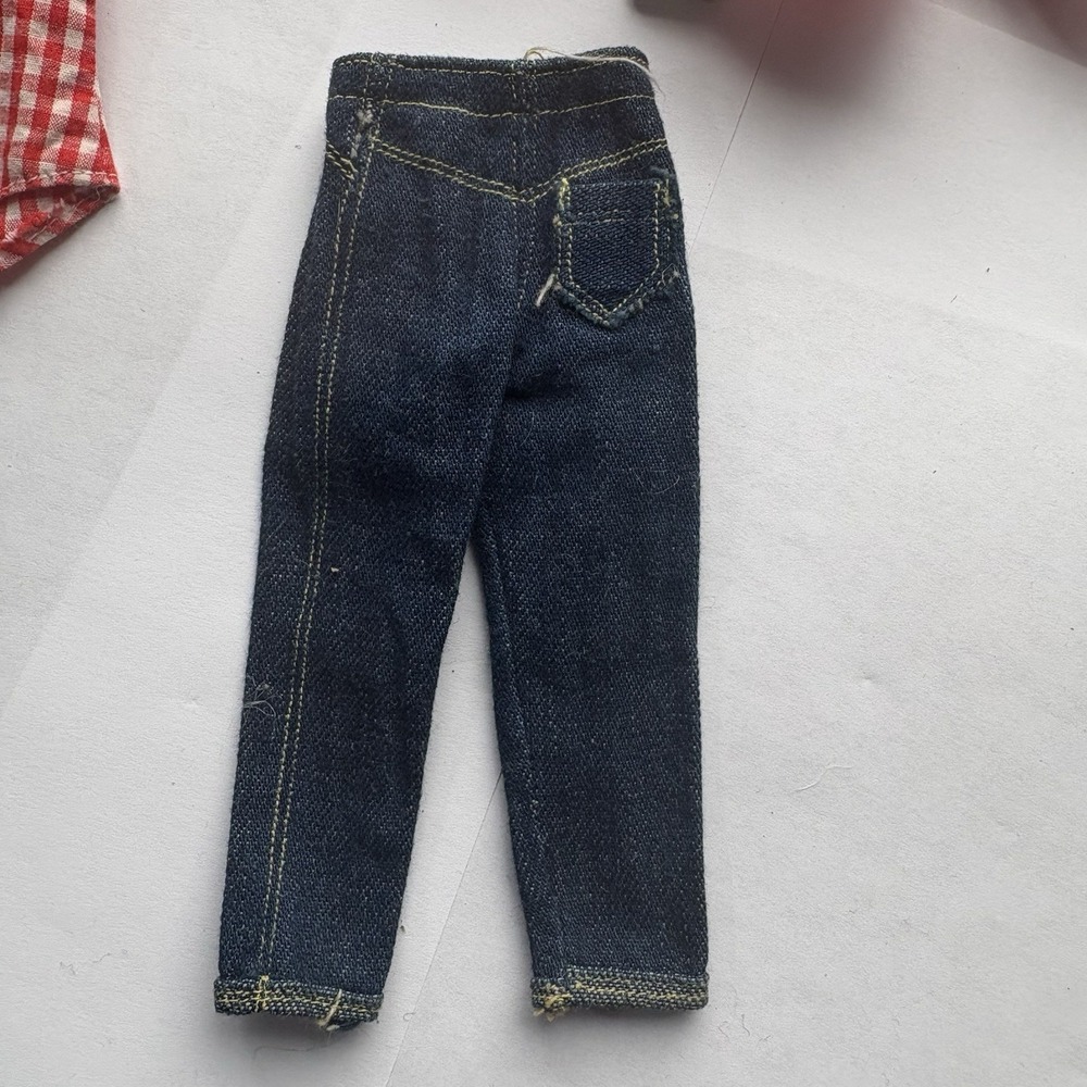 Vintage Barbie Clothing Lot Pants And Blouses— Picnic Set, Get Ups N' Go - Picture 6 of 8